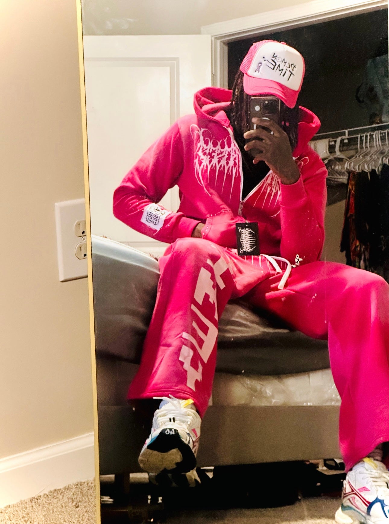 (BUNDLE) SLIMEY “CLOUD” PINK SET