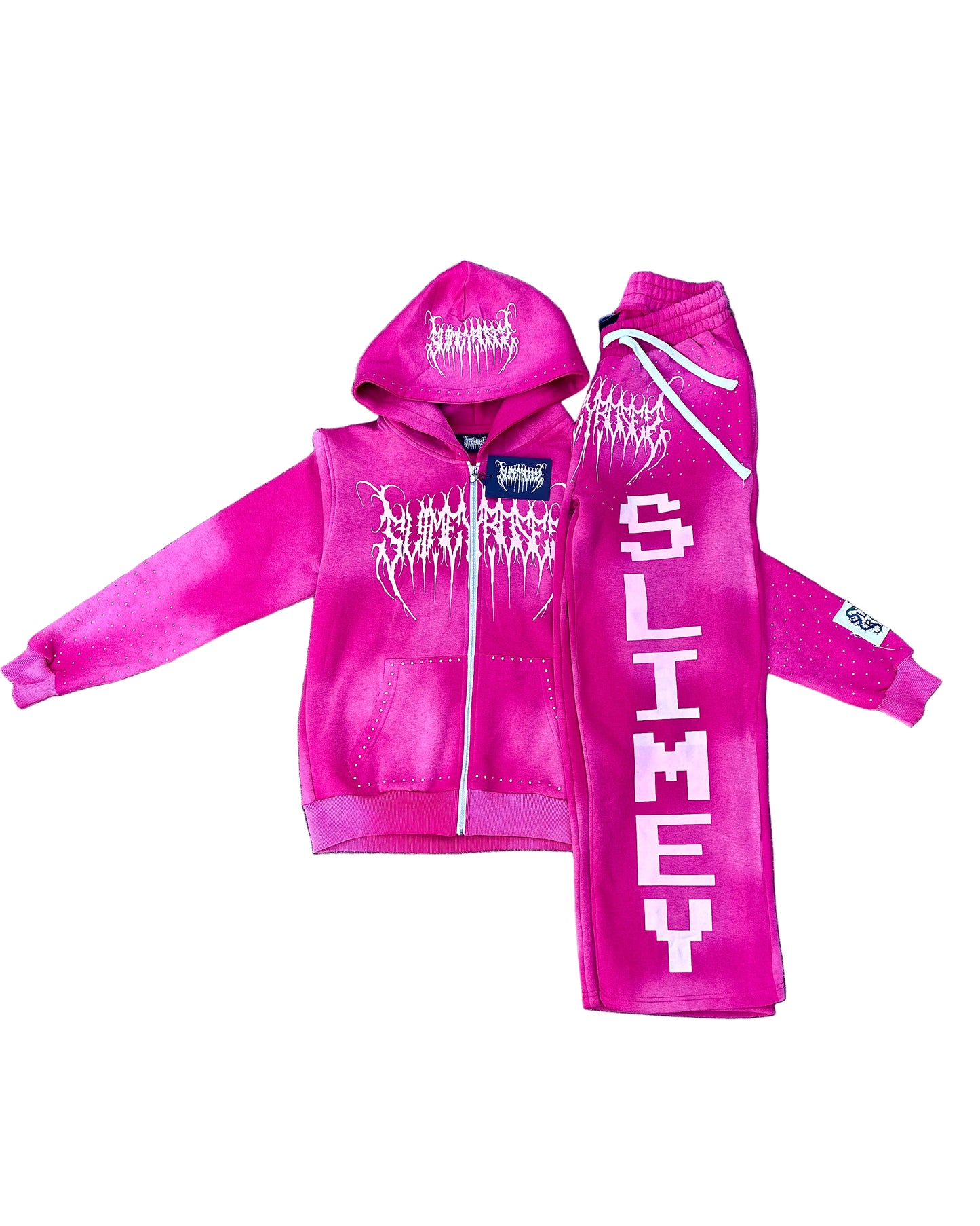 (BUNDLE) SLIMEY “CLOUD” PINK SET