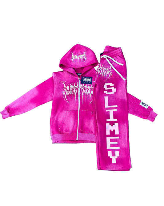 (BUNDLE) SLIMEY “CLOUD” PINK SET