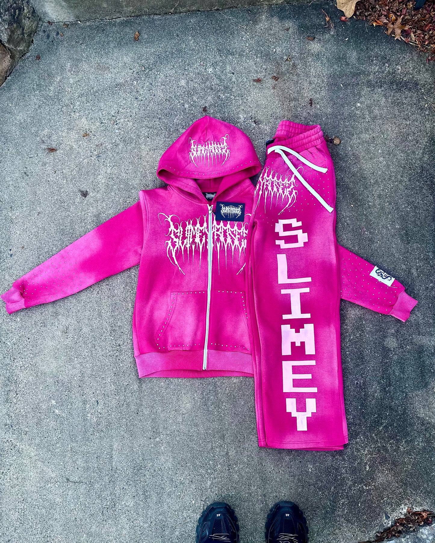 (BUNDLE) SLIMEY “CLOUD” PINK SET