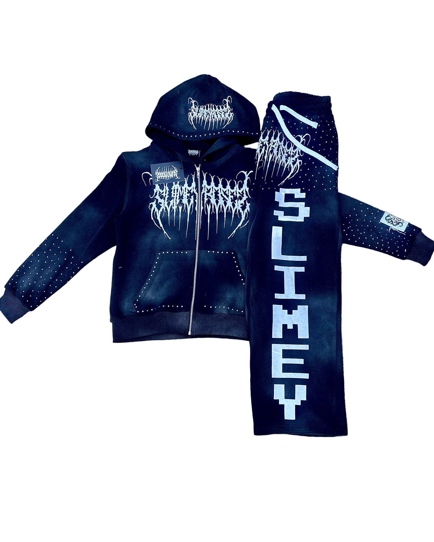 (BUNDLE) SLIMEY “CLOUD” BLACK SET