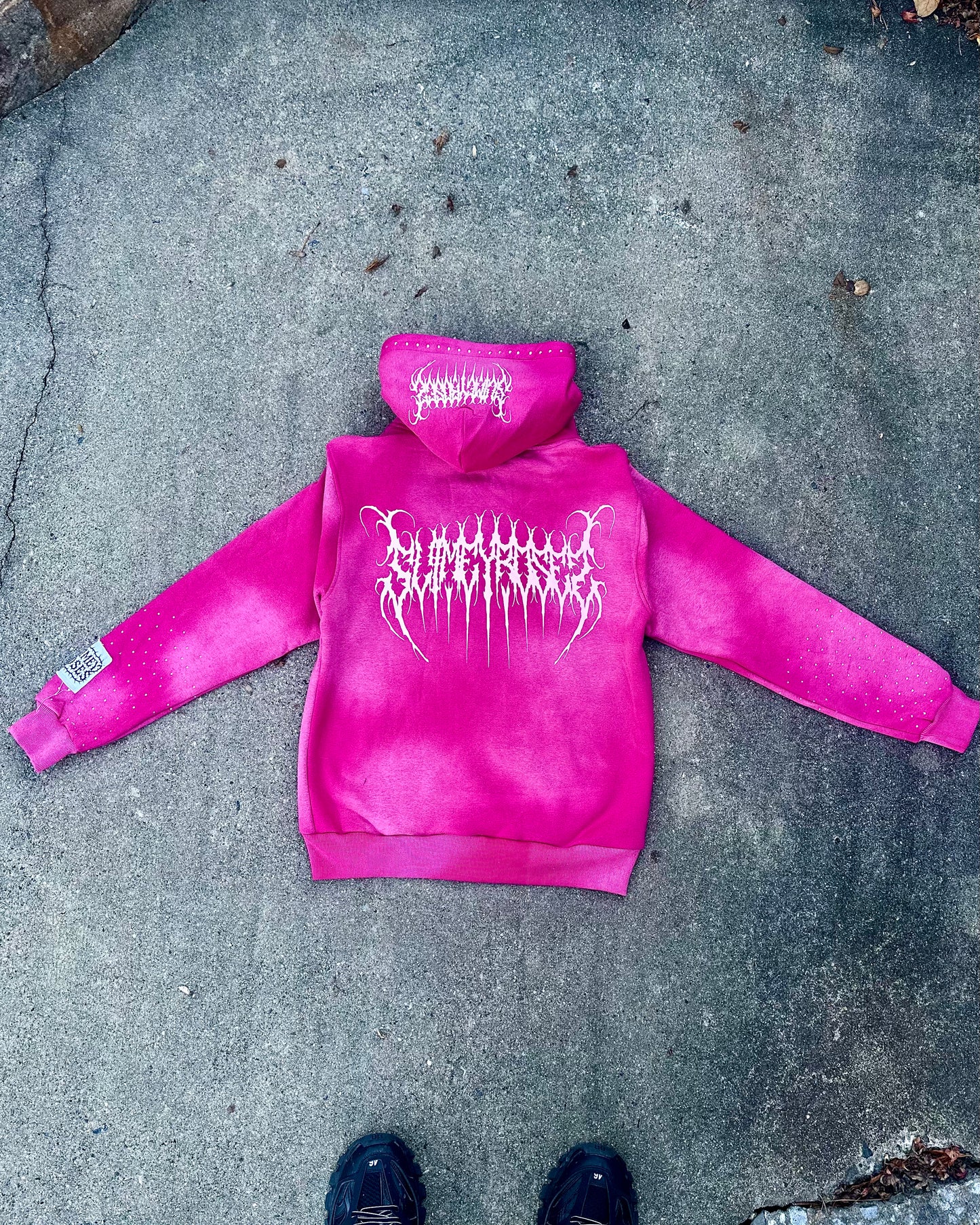 CLOUD PINK SUN-FADED “HOODIE”
